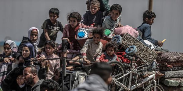 Child affected by conflict in Gaza