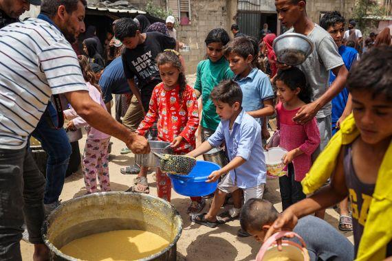 Gaza child suffering